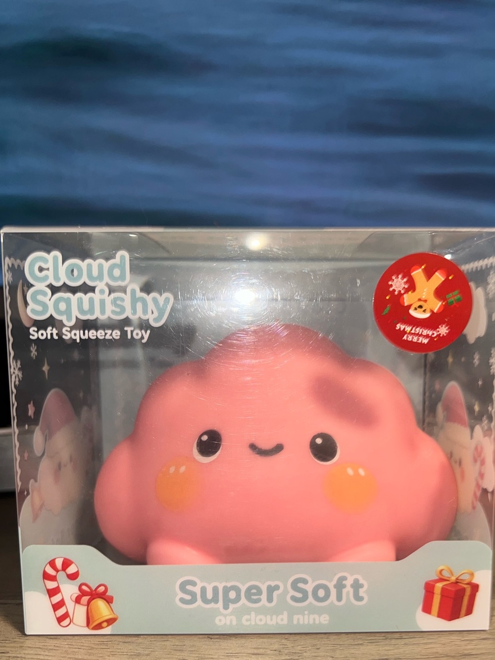 New Jumbo Pink Cloud Squishy